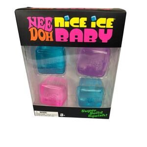 Nee Doh Nice Ice Baby Mini Solid Squishy Toy